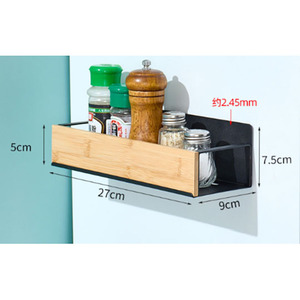 Support magnétique pour épices, organisateur de rangement magnétique pour réfrigérateur de cuisine - Product Image 2