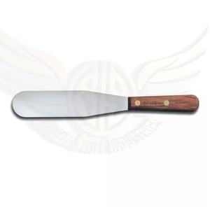 Gran oferta, nuevo juego de espátula para hornear, mango de madera curvo suave con herramienta de pastel de acero inoxidable de silicona de GREEN SWIFT INDUSTRIES - Product Image 3