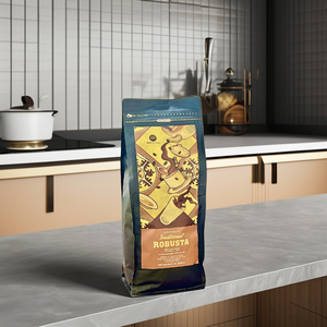 Traditional Vietnamese <b>coffee</b> ground Medium Roast 100% Robusta OEM ODM 1kg bag - Product Image 1