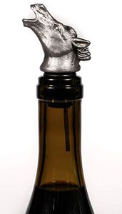 Bouchon de bouteille décoratif en métal de luxe avec dessus en cristal pour bouteilles de vin haut de gamme et cadeaux élégants - Product Image 2