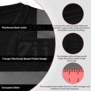 CLASS 1 Lime Green Hi-Vis Black Bottom Full-Zip FR Safety Sweatshirt LED <b>Flash</b> Reflective Long Sleeve Fleece Lining Waterproof - Product Image 3