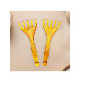 Elegante peine de masaje de resina hecho a mano para desenredar el cabello y relajar el cuero cabelludo, herramienta terapéutica - Product Image 6