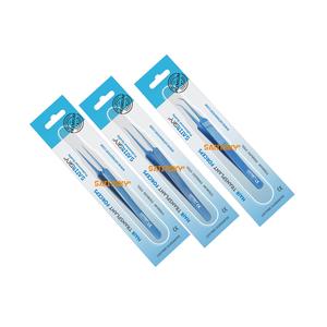 Pinzas para Trasplante Capilar Fue de 0.4mm, Juego de Herramientas de Titanio, Calidad Premium, Certificación CE - Product Image 1