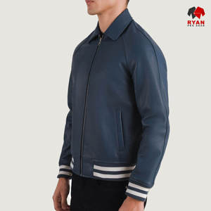 Veste en cuir personnalisée Ryan Pro Gear pour hommes, tissu confortable et respirant avec impression de logo personnalisé - Product Image 4