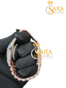 Relojes de Pulsera de Oro para Hombre de Primera Calidad, Relojes de Cuarzo Automáticos con Fecha, Aleación de 20 mm para Unisex, Disponibles al Mejor Precio - Product Image 2