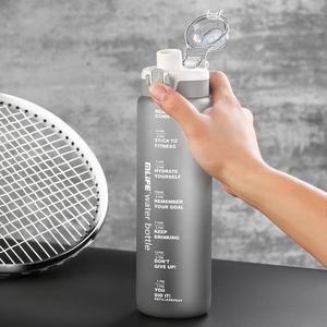 ขวดน้ำ <span class=keywords><strong>Mlife</strong></span> 1000 มล. รุ่นรักษ์โลก Tritan  ออกแบบโลโก้ 'Leaflock'  ขวดออกกำลังกาย  ขวดกีฬา  ขวดน้ำดีไซน์แปลกใหม่  พร้อมตัวบอกเวลาสร้างแรงบันดาลใจ - Product Image 3