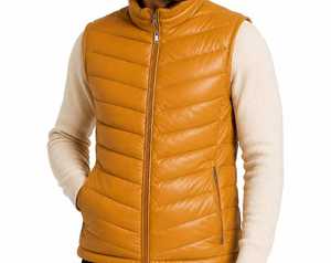 Gilet matelassé bleu marine pour homme, col montant, coupe-vent décontracté, vêtement d'hiver, couleur unie, coupe ajustée, vêtement d'extérieur - Product Image 5
