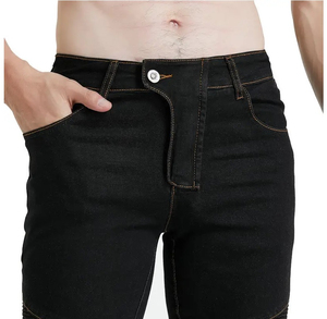 Best-selling fall-resistant Biker Pants With Cover Off-<b>road</b> Standard Protective Gear Motorcycle Riding Jeans OEM Service - Product Image 4