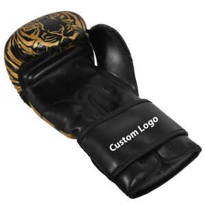 Produit très vendu, gants de boxe pour femmes adultes, protection extérieure, logo personnalisé, cuir PU, tailles MMA, gants de boxe pour hommes - Product Image 6
