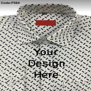 Camisas formales informales de alta calidad para hombre, exportación directa de fábrica, temporada de otoño de algodón 100%, suministro al por mayor de BD - Product Image 2