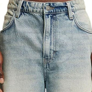 Men <b>Jeans</b> Jorts Slim Fit Casual Summer Breathable Straight Cut Durable Outdoor <b>Work</b> Fashion Style Everyday Use - Product Image 6