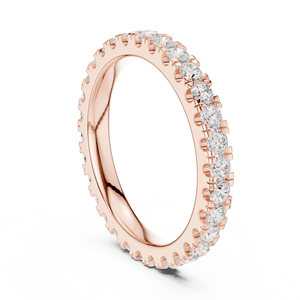 Aries Jewel Minimalist IGI ได้รับการรับรองการแต่งงานแหวนหมั้นแหวนครบรอบแต่งงานของผู้หญิงตัดสดใสในห้องปฏิบัติการเพชรปลูกแบบคลาสสิกเต็มรูปแบบ - Product Image 4