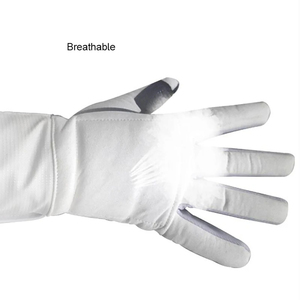 ถุงมือฟันดาบมืออาชีพ ผลิตตามสั่ง (OEM) สำหรับฝึกซ้อมฟอยล์ อีเป้ และซาเบอร์ ด้วยโครงสร้างที่สวมใส่สบาย พร้อมขายส่ง - Product Image 3