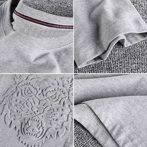 T-shirts pour hommes en coton 100% tricoté, imprimés et brodés sur mesure - Fabriqués avec expertise au Pakistan avec logo personnalisé - Product Image 5