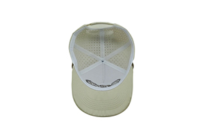 Adjustable 6-Panel Embroidery Laser Cut Adult Trucker Hat with <b>Rope</b> Casual Vietnam Manufactured High Quality Comfortable Fashion - Product Image 2