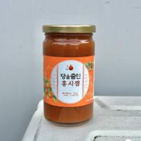 Confiture de kaki coréenne premium Hongsigung 54 Brix, faible teneur en sucre, confiture de fruits, collation saine, vente en gros, naturelle, 0,5 kg, durée de conservation 12 mois