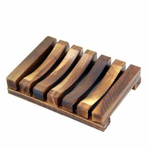 Bamboo Wood Bathroom <b>Shower</b> Soap Tray Dish Storage Holder Bath <b>Shower</b> Bamboo Wood Soap Box For bathroom <b>accessories</b> - Product Image 6