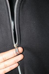 Prix bas, haute qualité, sweats à capuche zippés respirants personnalisés pour l'hiver, 100% coton molletonné, logo sur le devant pour hommes, URBAN PRODUCTIONS - Product Image 6