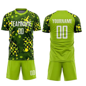 Tenue de football personnalisée respirante pour équipe, prix de gros, maillot de club, uniforme d'entraînement de football, qualité supérieure, meilleure vente, uniforme de football - Product Image 1