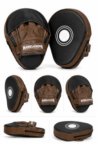 Guantes de Boxeo HANDSCHUHE INDUSTRIES de Primera Calidad, Manoplas de Piel de Vacuno, Almohadillas de Entrenamiento Duraderas para Práctica de Boxeo, para Todas las Temporadas - Product Image 4