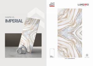 Carreaux de porcelaine brillants de haute qualité, effet marbre, format 60x120cm (600x1200mm, 24x48 pouces), pour murs et sols intérieurs de luxe. - Product Image 4