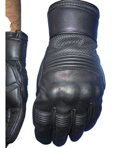 Gants de moto en cuir de vachette de haute qualité avec protection rigide des articulations et compatibilité tactile pour la course et la conduite – Vente en gros - Product Image 4