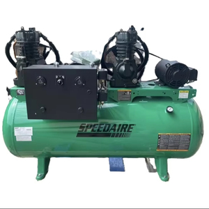 Compresseur d'air électrique horizontal duplex 5HP 120 Gallons 3P 35WC61, le plus demandé, pour ciseaux à cheveux - Product Image 1