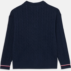 Cárdigan de Punto Grueso Unisex para Invierno con Cierre de un Solo Botón, Transpirable, de Secado Rápido, Material de Lana/Acrílico - Product Image 5