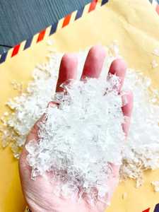 Pure Clean Recycled HDPE White Film Grade High Rigidity <b>Plastic</b> Scraps From Milk Bottle and <b>Drum</b> - Product Image 2