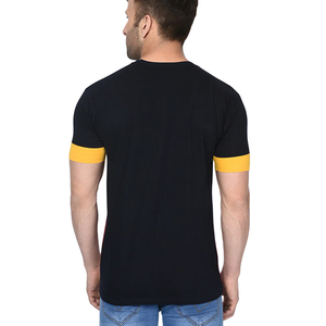 T-shirt unisexe personnalisé de haute qualité 100% coton premium, logo personnalisé, t-shirts à col rond pour hommes - Product Image 6