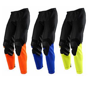 Pantalones de Motocross Unisex, Bloques de Color, Transpirables, de Poliéster/Nailon, Alta Visibilidad, para Todas las Estaciones, Ropa de Carreras - Product Image 1