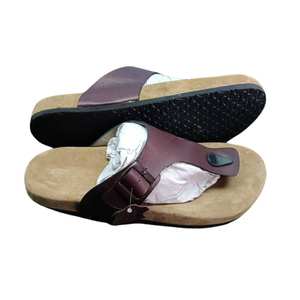 Sandales décontractées pour hommes en cuir véritable à bout rond, confortables pour le quotidien – Fournisseur mondial, fabricant en gros - Product Image 1