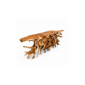 ARTERRA Luxury Teak Root Freeform <b>Console</b> <b>Table</b> Eco-Friendly Durable Living Room Entry Hotel Setup Decor - Product Image 4
