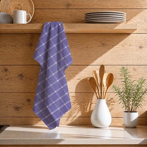Paño de Cocina de Algodón 100% con Diseño de Rayas, Suave y Lujoso, de Color Atractivo y Súper Absorbente para Uso Doméstico - Product Image 1