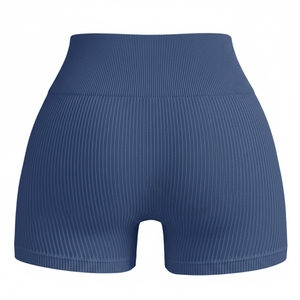 Pantalon de yoga côtelé uni à cordon de serrage pour femme, taille haute, contrôle de la silhouette, idéal pour la gym et l'entraînement, collection 2026, best-seller - Product Image 2