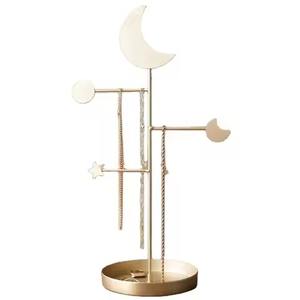 Présentoir à bijoux en métal durable, style arbre, multi-niveaux, organisateur de bijoux - Product Image 2