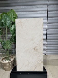 Carrelage en céramique TRAVERTINO CREAM le plus vendu, finition marbre poli mat, revêtement mural et de sol de luxe, intérieur moderne, à vendre - Product Image 4