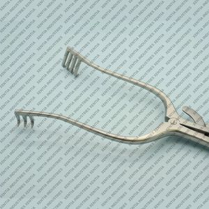 Retractor Weitlaner Reutilizable de Grado OR con 3×4 Puntas Afiladas, Retractor Quirúrgico, Instrumentos Quirúrgicos Ortopédicos - Product Image 2