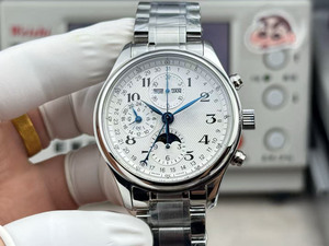 Modern Elegant Business Luxury Stainless Steel Strap Casual Commuting Date Moon Phase <b>Automatic</b> Mechanical Men's Watch - Product Image 1