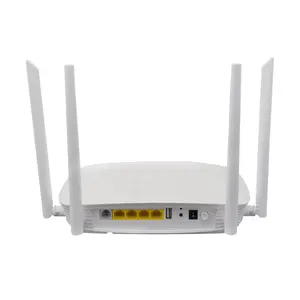 Multifunction Wifi 6 5G Router Dual Band 2.4Ghz&5.8Ghz 4GE+USB+VOIP Xpon Gpon Epon Onu