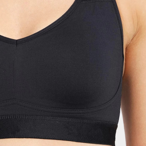 Ensemble de soutien-gorge de sport personnalisé OEM ODM de haute qualité pour femmes grandes tailles, en nylon et élasthanne, sans couture, asymétrique, pour yoga et course à pied - Product Image 6