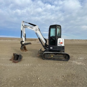 รถขุดขนาดเล็ก Bobcat รุ่น E50 พร้อมเครื่องยนต์และมอเตอร์ สำหรับงานจัดสวน ก่อสร้าง และโครงการขนาดเล็ก พร้อมอุปกรณ์จับยึด รับประกัน 2 ปี - Product Image 3