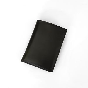 [High Quality] Castello Vintage Genuine Vegetable Tanned Leather <b>Men's</b> Open Bi-Fold Vertical <b>Wallet</b> ID Window Zipped Polyester - Product Image 2