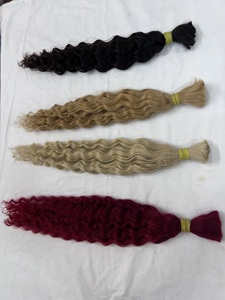 Vente en gros de paquets de cheveux indiens bruts, extension de cheveux humains Remy doublement étirés, paquets de cheveux vierges à cuticules alignées - Product Image 6