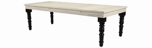 Modern Farmhouse <b>White</b> Oak Reclaimed Pine Dining <b>Table</b> Apartment Dining Entryway Living Room Villa Furniture Vietnam K/D Factory - Product Image 3