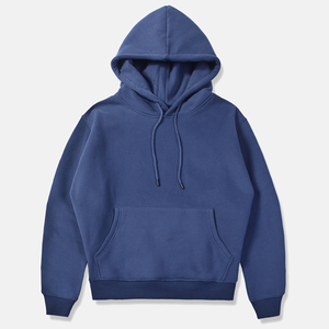 High Quality Custom logo 400G 50% Cotton Heavyweight Fleece Blank Oversized Plus Size <b>Men'S</b> Hoodies Autumn Wear Pocket Design - Product Image 5