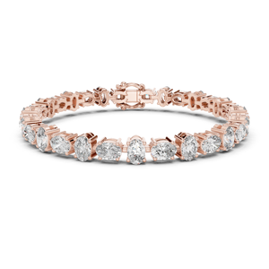Wholesale 10K <b>Gold</b> Diamond Bracelet Oval Cut 7.71ct Natural Diamonds Luxury Designer Fine Jewelry Gift Women - Product Image 1