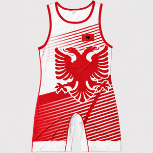 2026 Men’s Custom Sublimation Wrestling Singlet Premium Stretch Compression Wrestling Uniform High Performance <b>Athletic</b> Training - Product Image 3