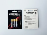 Pile alcaline à large contact FOREWELL LR6 AA 1,5 V, lot de quatre cartouches, 2700 mAh, anti-fuite, pour jouets, télécommandes et lampes de poche