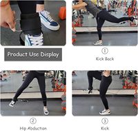 Accessoires de gym : Sangles de cheville rembourrées en néoprène pour musculation et machines à câble – Production de manchettes de cheville pour gymnastique